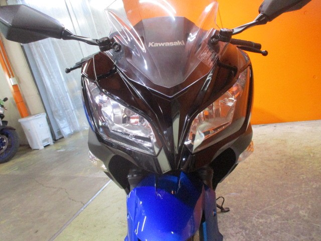 フロントから見てもこの通り状態グッド！流石ＮＩＮＪＡの冠をもつこの車両！戦闘的なフェイスがグッド！